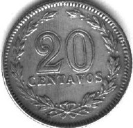 Moneda de veinte centavos (1921)